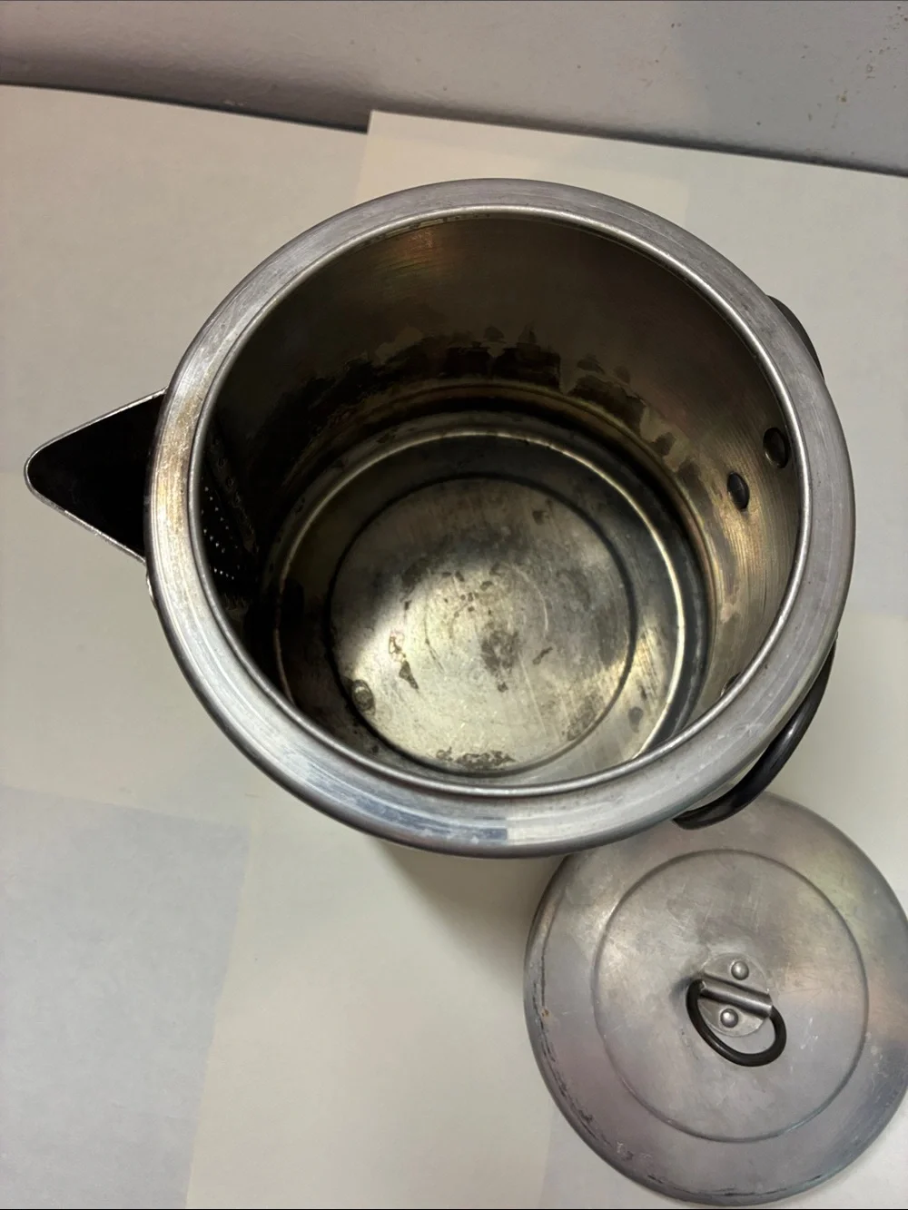 Aluminum Tea Kettle and Stock Pot Set - Silver
